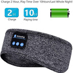 💤🎧 Bluetooth Sleep Headband – Music, Sports & Noise-Cancelling Eye Mask