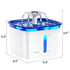 Automatic Cat Water Fountain 2.5L – Flowing Filtered Water to Support Healthier Hydration