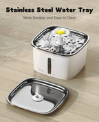 Automatic Cat Water Fountain 2.5L – Flowing Filtered Water to Support Healthier Hydration