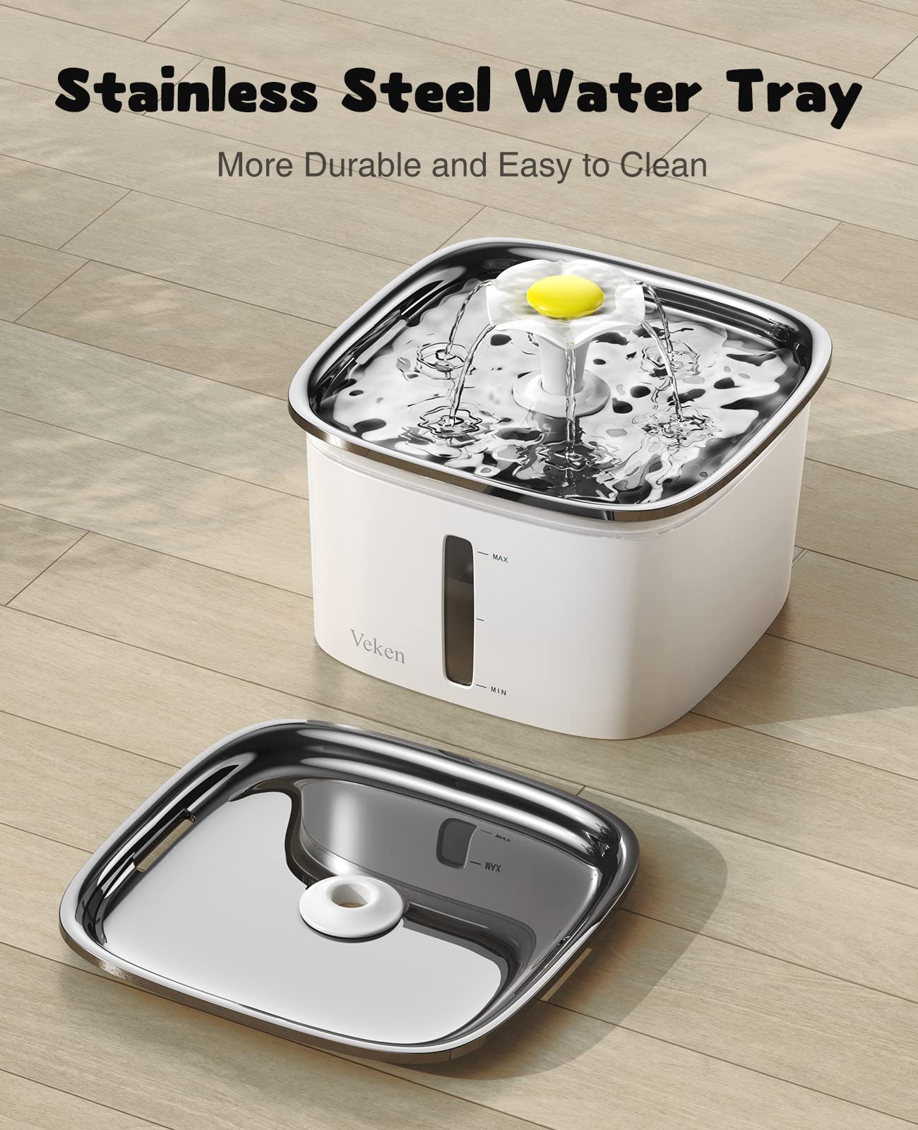 Automatic Cat Water Fountain 2.5L – Flowing Filtered Water to Support Healthier Hydration