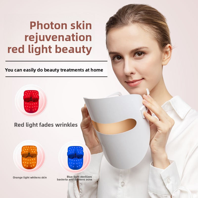 LumiSkin Pro™ – LED Facial Therapy Mask (7-Color Light Therapy)