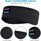 💤🎧 Bluetooth Sleep Headband – Music, Sports & Noise-Cancelling Eye Mask