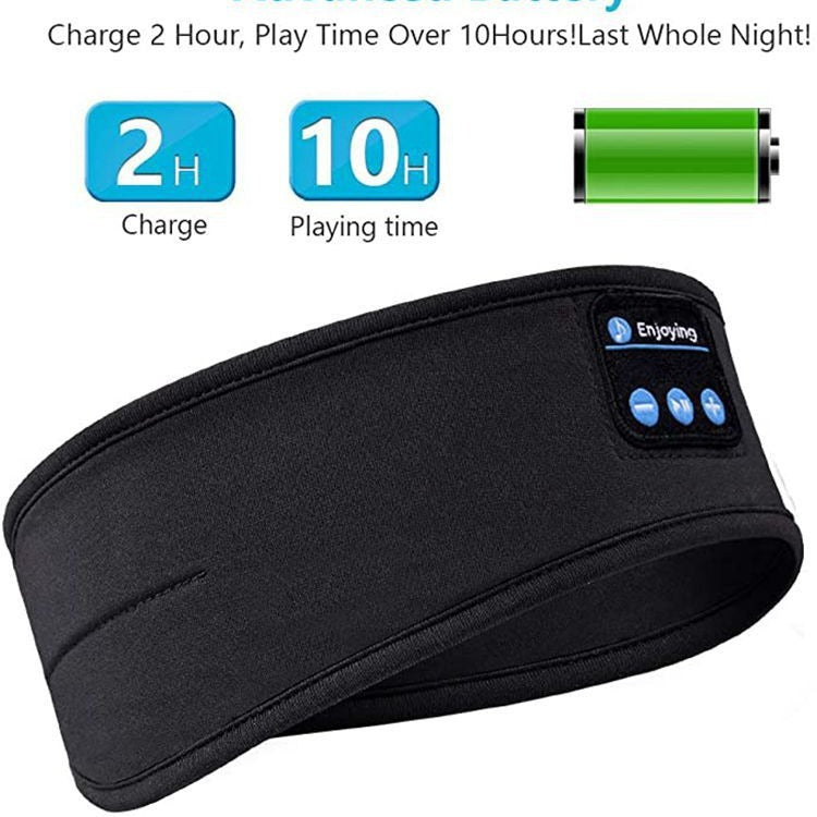 💤🎧 Bluetooth Sleep Headband – Music, Sports & Noise-Cancelling Eye Mask