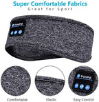 💤🎧 Bluetooth Sleep Headband – Music, Sports & Noise-Cancelling Eye Mask