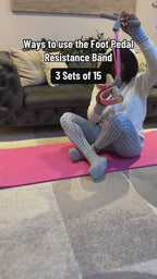 FlexPull Pro – 6 Tube Resistance Bands with Pedals